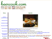 Tablet Screenshot of beercook.com